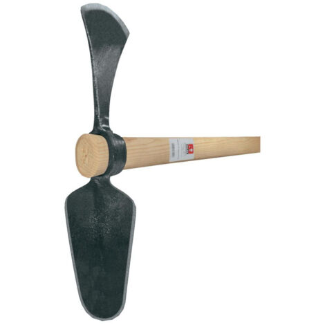 Houe ovale lame forgée avec manche