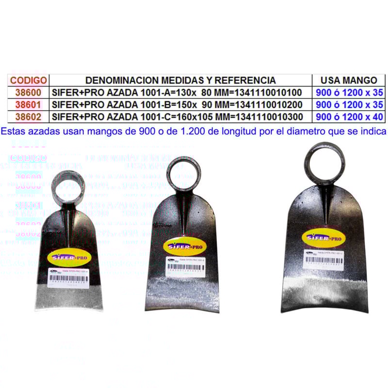 Houe Sifer pro 1001 A130 80 MM1341110010100