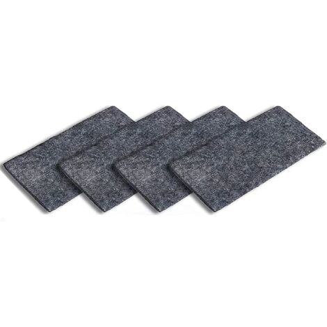 Houhence – Chiffon de polissage pour rayures de voiture – Lot de 4 pièces – Élimine les taches d'eau et les contaminants – 20 cm x 10 cm