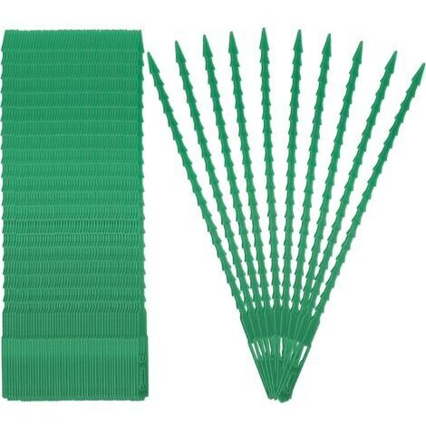 Houhence – Pack de 300 attaches pour plantes 17 cm – Plastique PE flexible et réutilisable – Pour lier légumes et vignes sur treillis