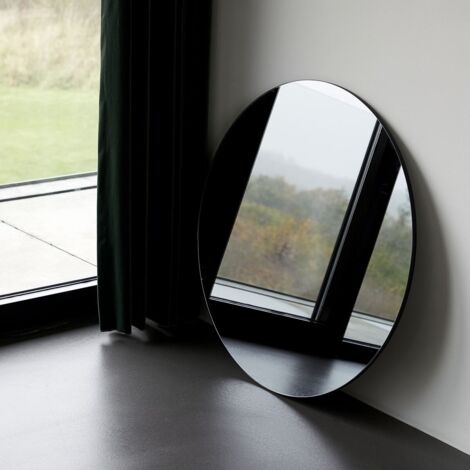 House Doctor Miroir Walls gris rond 80 cm