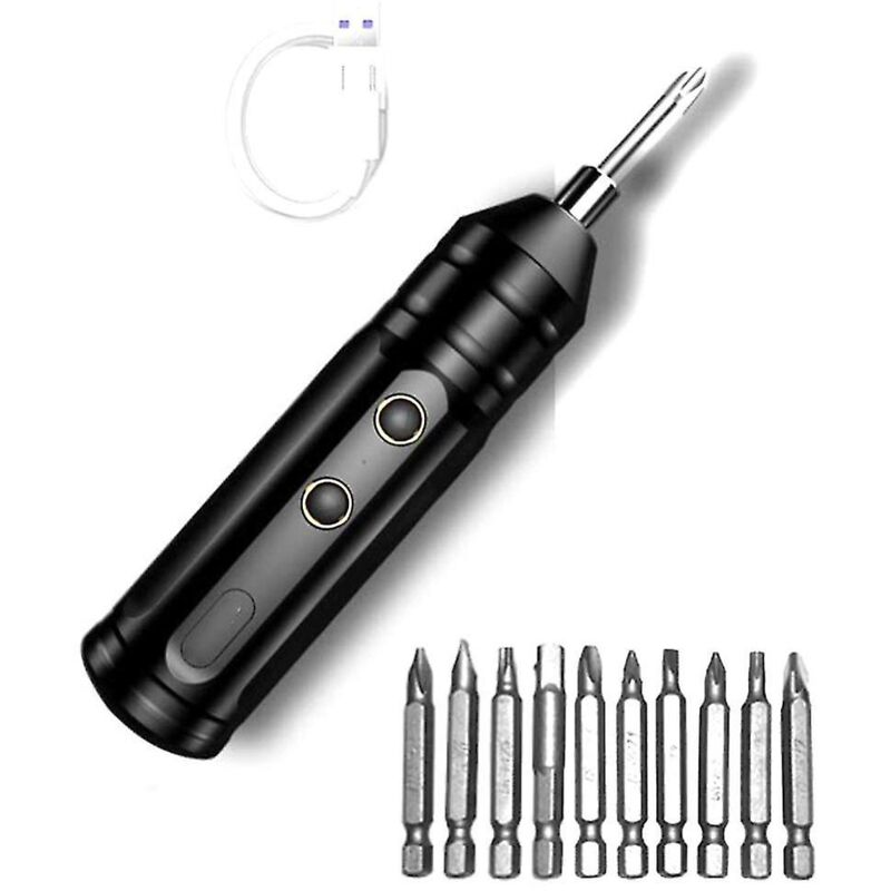 Fei Yu - Tournevis électrique domestique rechargeable petit tournevis électrique mini outil de vis électrique à main