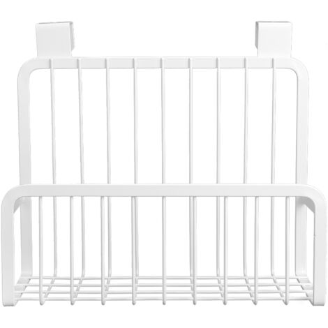 Household Kitchen Cabinet Hanging Basket Bathroom Door Hanging Storage Rack Organizer
