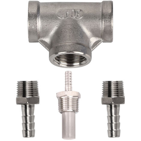 Household Stainless Steel Beer Brewing Inline Aeration Stone for Homebrew Accessories