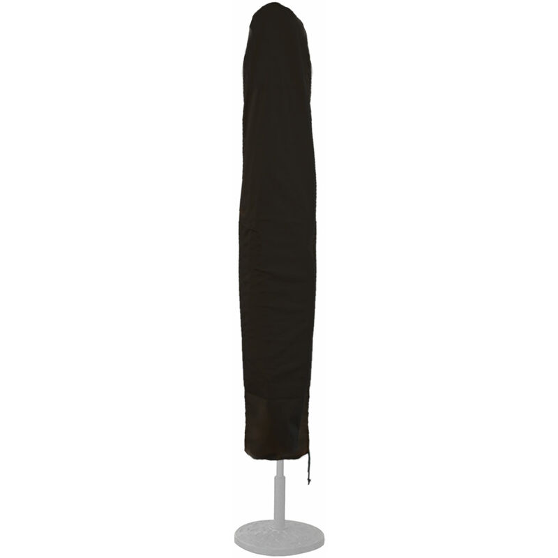 Housse 200cm pour parasol droit - black