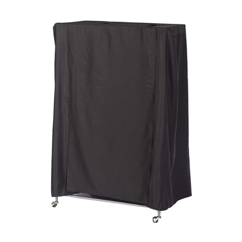 Housse 210D imperméable oxford tissu couvercle de protection contre la poussière oiseau Parrot cage shield hood modèle universel 69x104x122cm - black