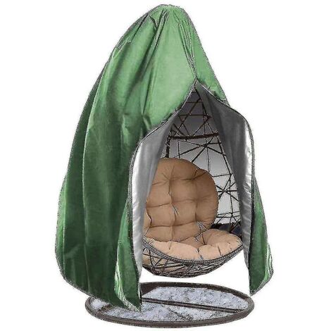 Housse anti-poussière pour balancelle d'extérieur, balancelle, chaise berçante, balancelle d'intérieur, balancelle verte
