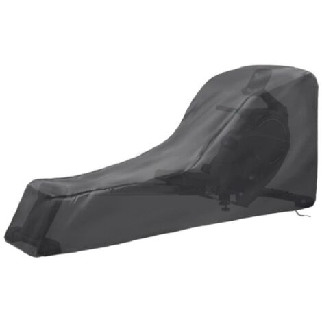 Housse anti-poussière pour équipement de gym, dimensions : 95 pouces (L) x 24 pouces (l) x 40 pouces (H), convient aux rameurs, en tissu Oxford, imperméable et résistant au soleil, noir.