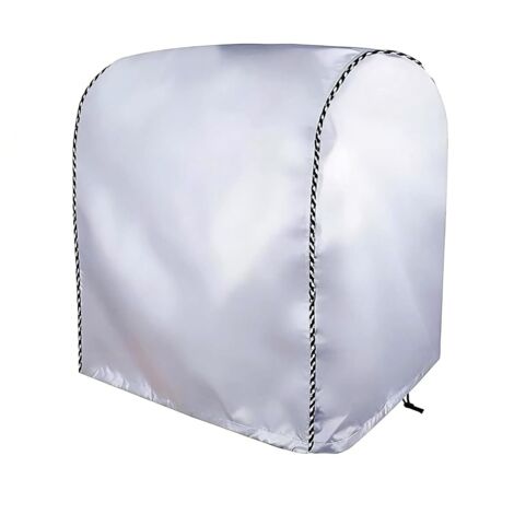 Housse anti-poussière pour imprimante 3D, 50 x 50 x 55 cm, tissu Oxford argenté, housse imperméable et anti-poussière, adaptée aux meubles pour imprimante 3D.