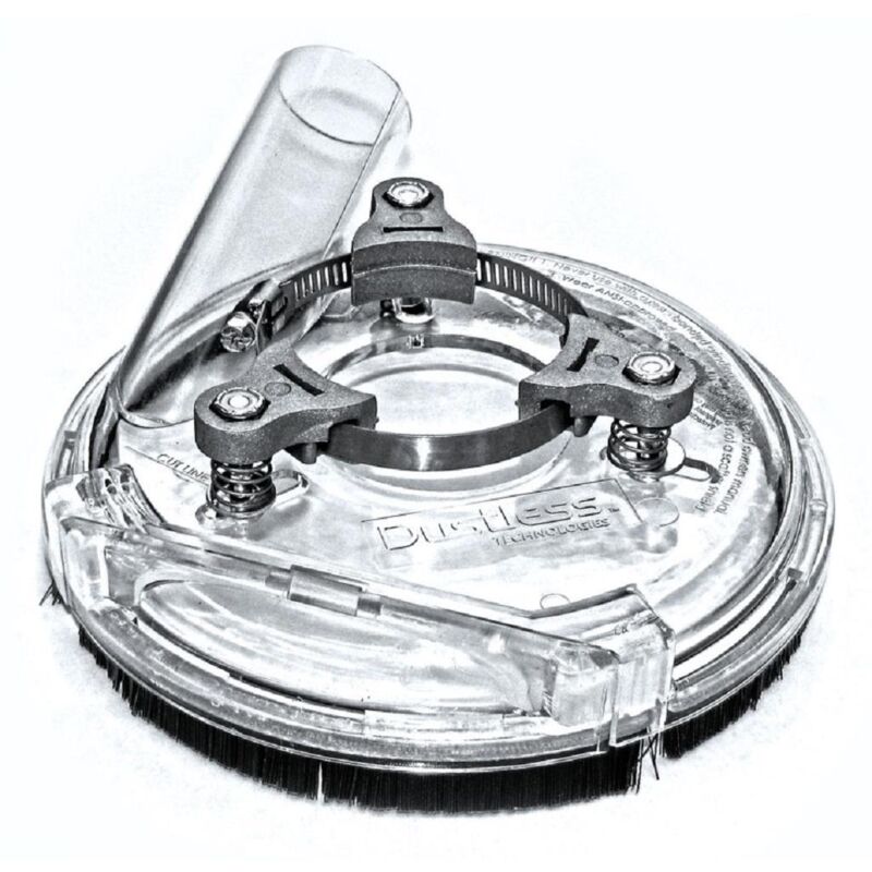 Housse anti-poussière pour meuleuse manuelle, capot avant amovible pour meuleuse manuelle, pour meuleuse d'angle, compatible avec meuleuse de 4' ou