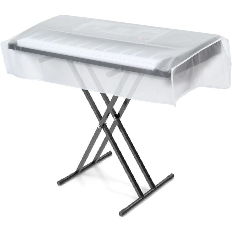 Housse anti-poussière pour claviers 88 touches et pianos numériques, housses de piano transparentes étanches