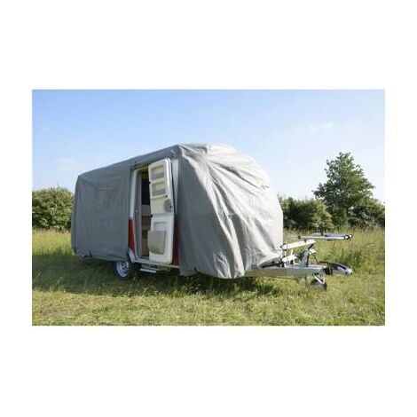 Housse caravane 580x225x220cm Bâche de protection Camping-car