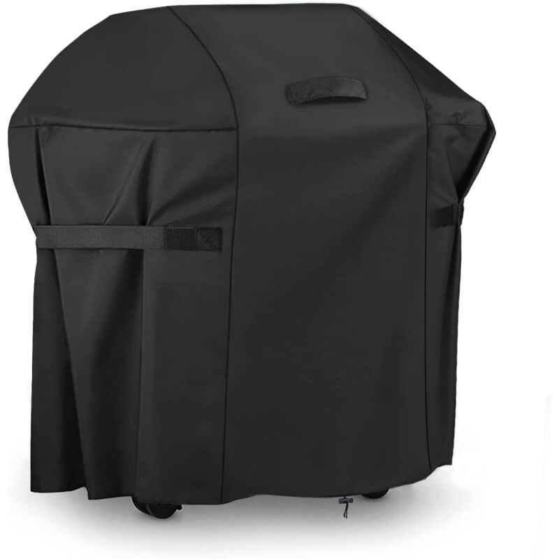 Aougo - Housse Barbecue, Bâche Barbecue 76x66x120cm, Petite Housse Protection Barbecue Exterieur 420D Tissu Oxford Étanche Protection Solaire bbq