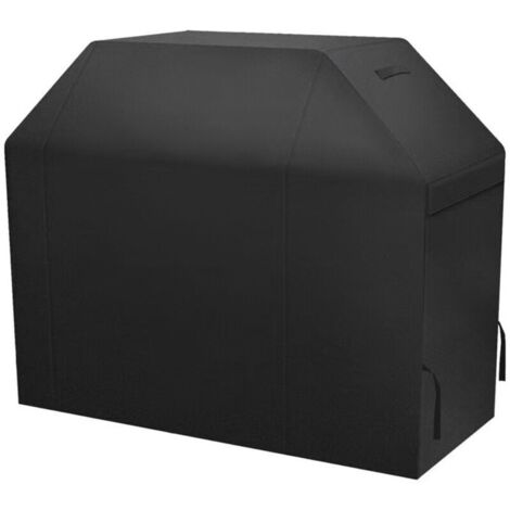 Housse Barbecue Bache Barbecue Housse de Barbecue Gaz Couverture de Bâche Barbecue Housse Protection BBQ de Grill Imperméable Extérieur Barbecue Grill 420D Oxford 105x49x102cm Noir