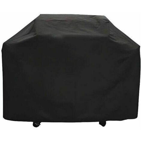 Housse Barbecue ,BBQ Couverture, de Gril Anti-UV/Anti-l'eau/Anti-l'Humidité pour Weber, Holland, JennAir 170x61x117cm Noire FUIENKO