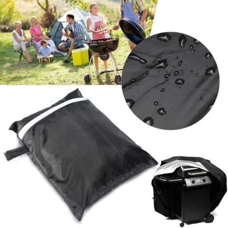 Housse Barbecue BBQ Protection Etanche Anti Poussière Anti Pluie 150x100x125cm