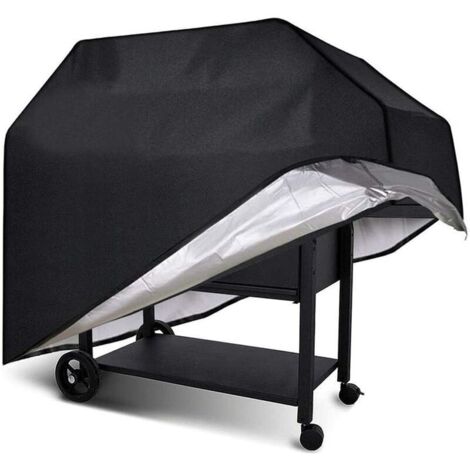 Housse Barbecue campingaz barbecook rectangulaire L-170  61  117CM Bâche de Protection BBQ Résistante 210D Oxford Couverture de Grill Imperméable Antipoussière Anti-UV Anti-vieillissement