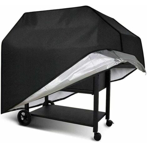 Housse Barbecue campingaz barbecook rectangulaire L-170 61 117CM Bâche de Protection BBQ Résistante 210D Oxford Couverture de Grill Imperméable Antipoussière Anti-UV Anti-vieillissement,DEBUNS