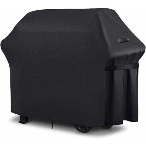 Housse Barbecue Exterieur, Barbecue Gaz, Bâche de Protection BBQ, Anti-Vent, Anti-UV,Impermeable(147x61x117cm)