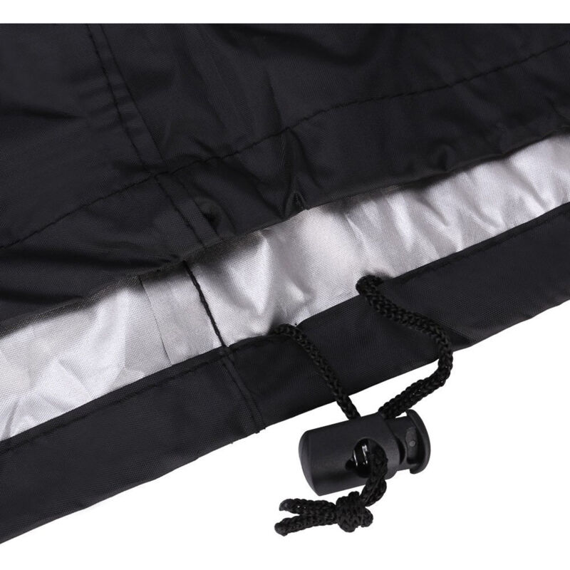 Aiducho - Housse Barbecue, Housse Pour Barbecue En Tissu Oxford En Polyester Enduit D'argent 210d——Carré S-(0.34kg)-145x61x117cm