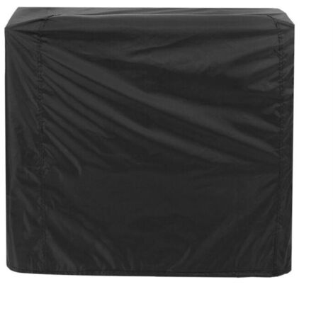 Housse Barbecue Noir, Couverture de Gril Anti-l\'eau/Anti-l\'humidité Protection UV Poussière Eau Résistant au Vent pour Barbecue Extérieur Jardin Patio Grill (145x61x117cm)