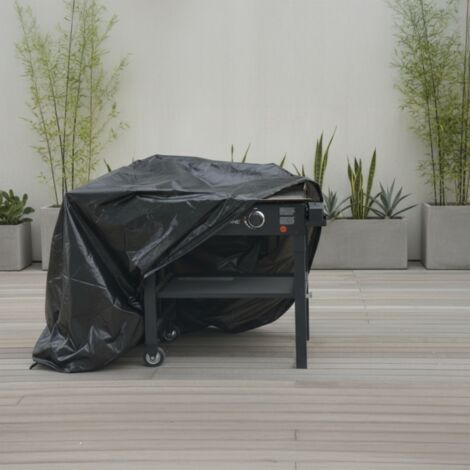 Housse barbecue rectangle TITANIUM® Noir - 170 x 50 x 85 cm