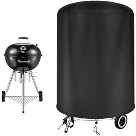 Housse Barbecue Weber 57cm, Bache Weber Exterieur 57cm, Housse Rond 500D Oxford Imperméable(Φ71x68cm)