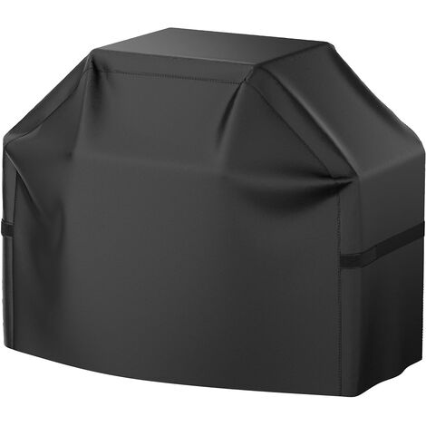 Housse Barbecue,145×61×117cm Housse de Gril à gaz étanche,résistante aux intempéries, aux UV et à la décoloration, résistante aux UV pour Les barbecues Weber Char-Broil Nexgrill et Plus.