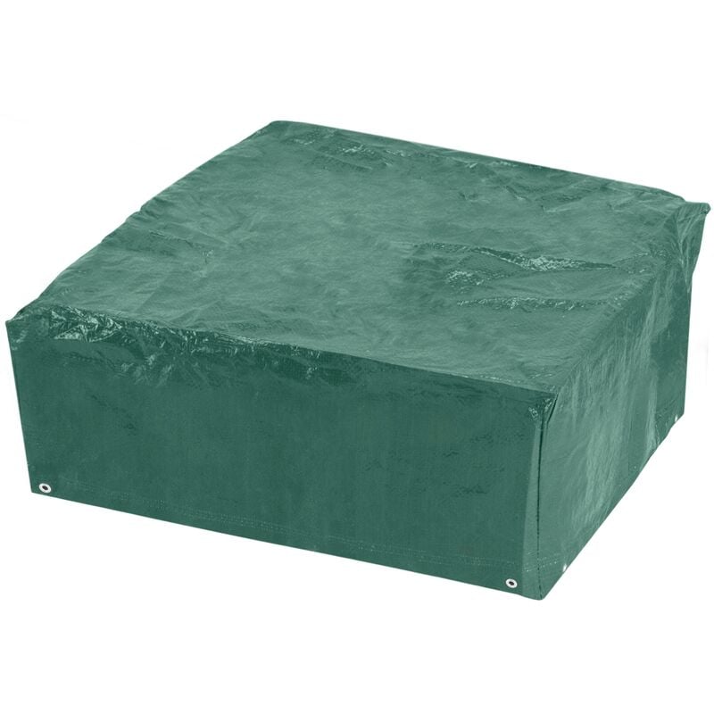 Prixprime - Housse carrée imperméable pour table d'extérieur 130x130x80 cm