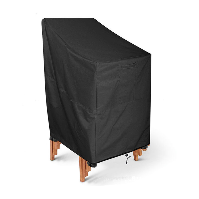 Housse de Protection de Chaise empilables - 120667384cm - imperméable Tissu Oxford Housse Chaise Extérieur pour chaises de Jardin et de Balcon