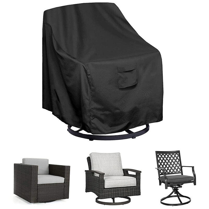 Housse Chaise Jardin, Housse de Protection pour Chaise, Housse Fauteuil Jardin Exterieur, Protecteur de Chaise en Tissu Oxford 210d, Imperméable,