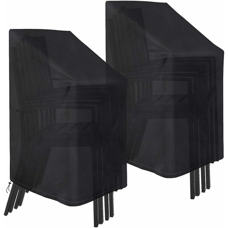 Housse Chaise Jardin, Housse Salon de Jardin Housse de Mobilier de Jardin, Imperméable Couverture de Protection pour Fauteuils Patio Extérieur avec