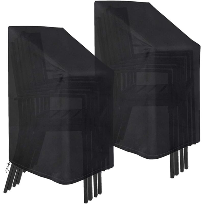 Housse Chaise Jardin, Housse Salon de Jardin Housse de Mobilier de Jardin, Imperméable Couverture de Protection pour Fauteuils Patio Extérieur avec