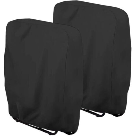 Housse chaise pliante extérieur, 210D oxford anti-poussière, pluie et soleil