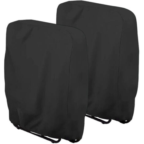 Housse chaise pliante extérieur, 210D oxford anti-poussière, pluie et soleil