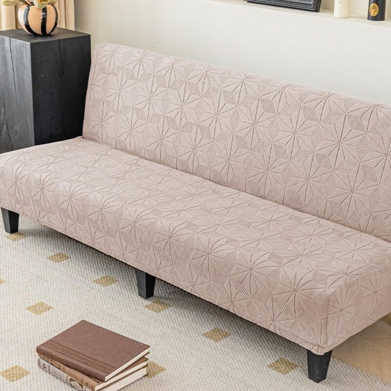 Housse clic clac, Housse de canapé Extensible en Tissu Jacquard, pour protège canapé d'hôtel de Salon Réduit Les Taches et l'usure, Lavables en