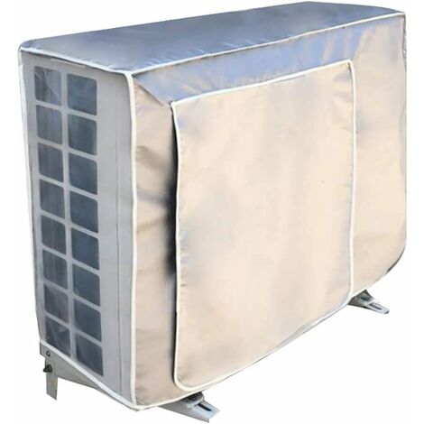 Couverture de climatiseur extérieur étanche à l'eau Housse de poussière de  climatiseur pour la maison (100 * 41 * 80cm)