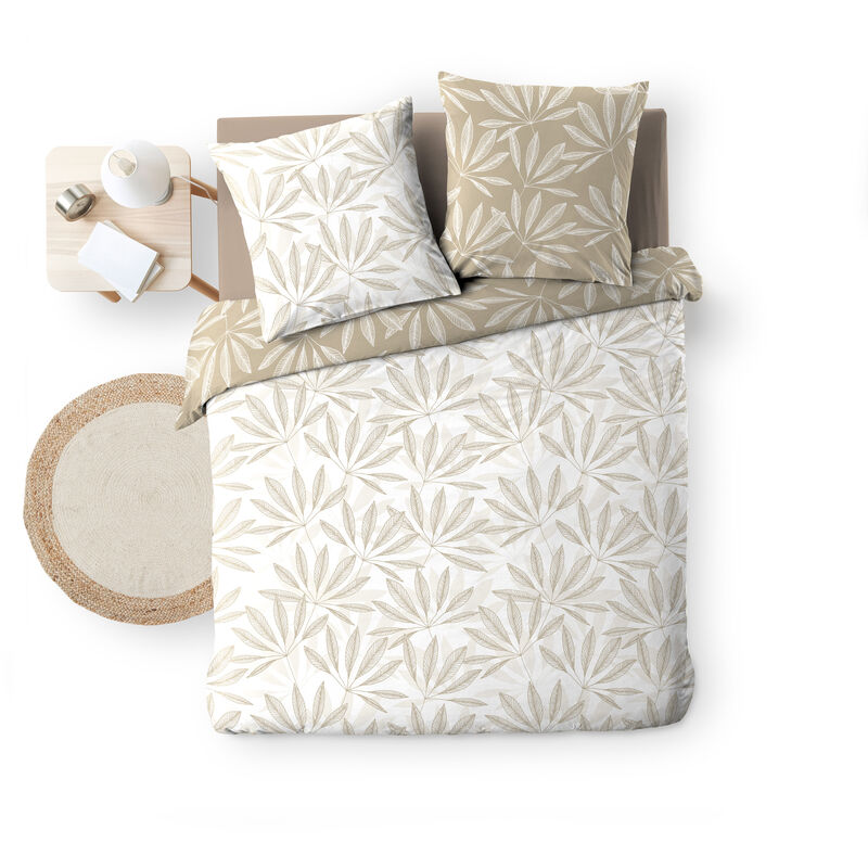Housse couette + 2 taies 220 x 240 cm Mallia