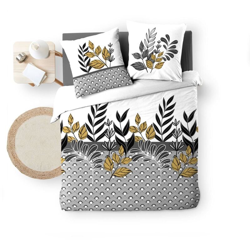 Douceur D'intérieur - Housse couette + taies 220 x 240 cm Catalia chic