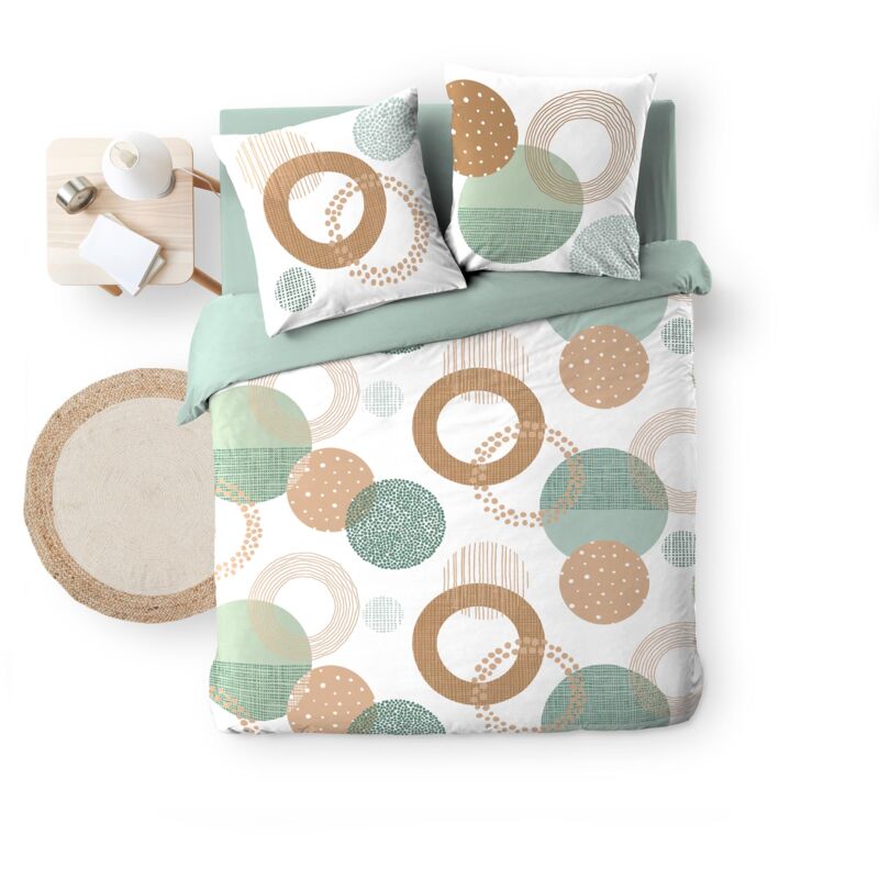 Housse couette + taies 240 x 260 cm Linabelle