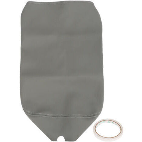 Housse d'accoudoir de Console en cuir PU, Surface lisse, protecteur de Console centrale gris de remplacement pour Dodge Ram 20022008