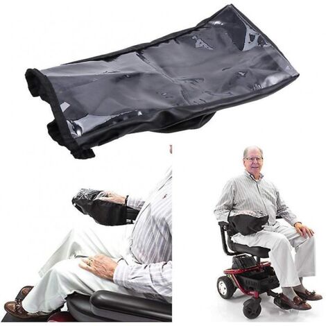 housse D'accoudoir Pour Fauteuil Roulant Lectrique - Protection Contre La Pluie - Durable - Transparent