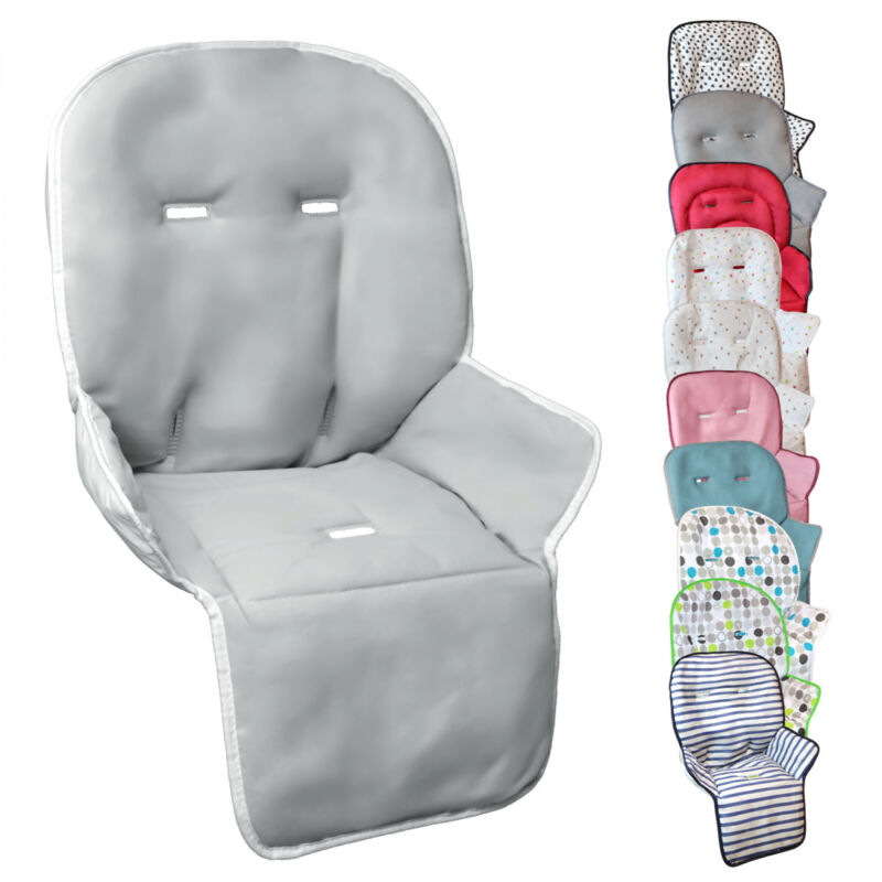 Housse d'assise pour chaise haute b&eacute;b&eacute; enfant gamme ptit - ptite perle
