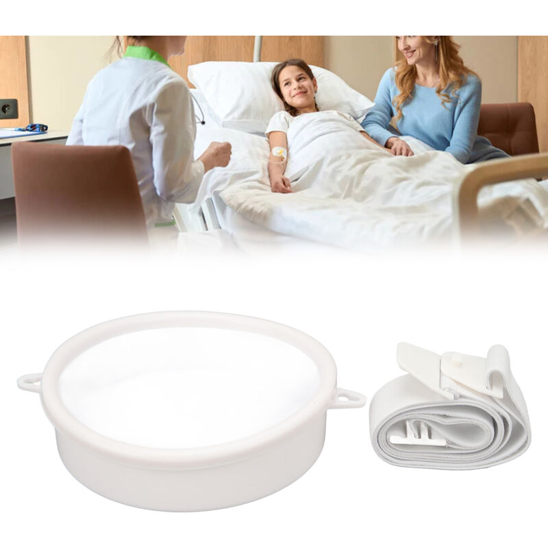 Housse de bain pour stomie, ceinture en silicone imperméable, protection de stomie scellée et réglable, bouclier de sécurité