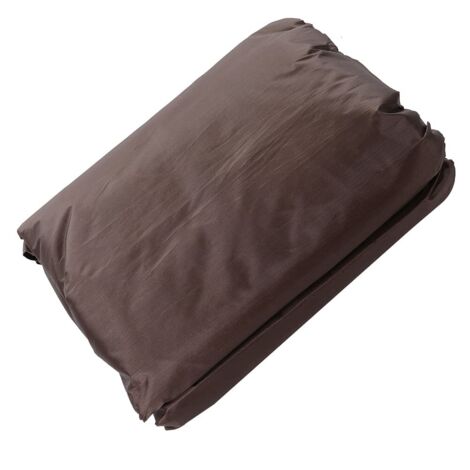 Housse de balançoire de terrasse, imperméable Super légère 87,8 x 59,8 x 72 Pouces, Facile à Nettoyer et à Ranger, Housse de balançoire d'extérieur pour Fauteuil Planeur de Jardin,(Brun)
