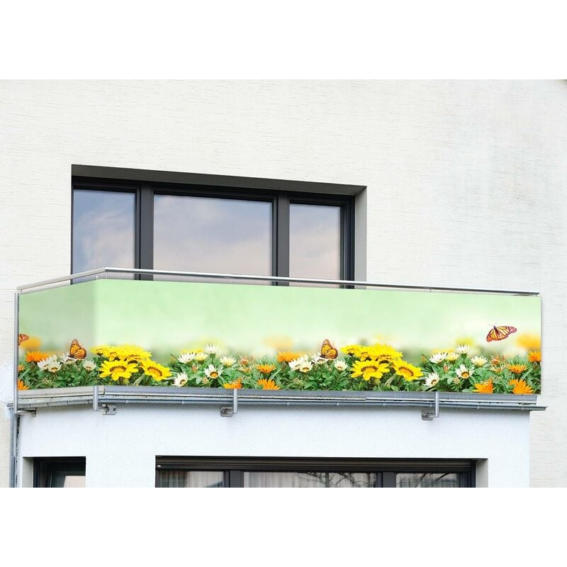 Maximex - Housse de balcon Butterfly, 5 m x 85 cm