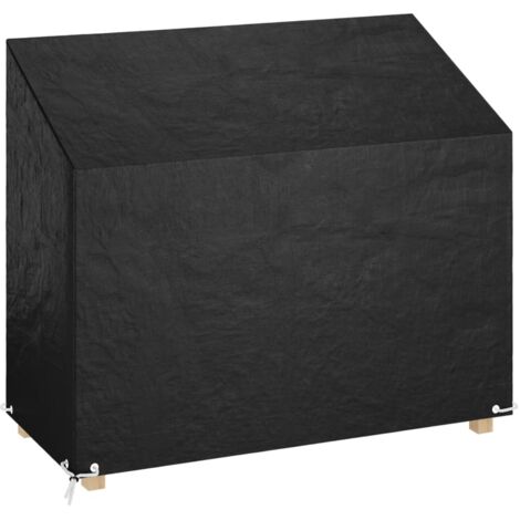Housse de banc de jardin-Housse de Banquette de jardin 8 œillets 160x70x70/88 cm polyéthylène