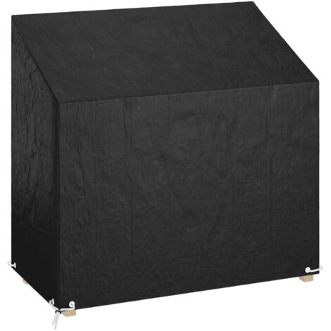 Housse de banc de jardin pour Protection 8 œillets 130x70x70/88 cm polyéthylène -FV35435