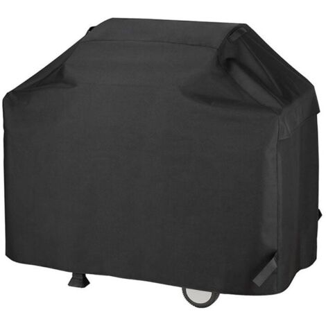 Housse de barbecue  - 65 pouces - Housse de gril à gaz étanche et résistante à la décoloration et aux UV - Compatible avec les barbecues Weber Char Broil Outback - Noir - 170 x 61 x 112 cm