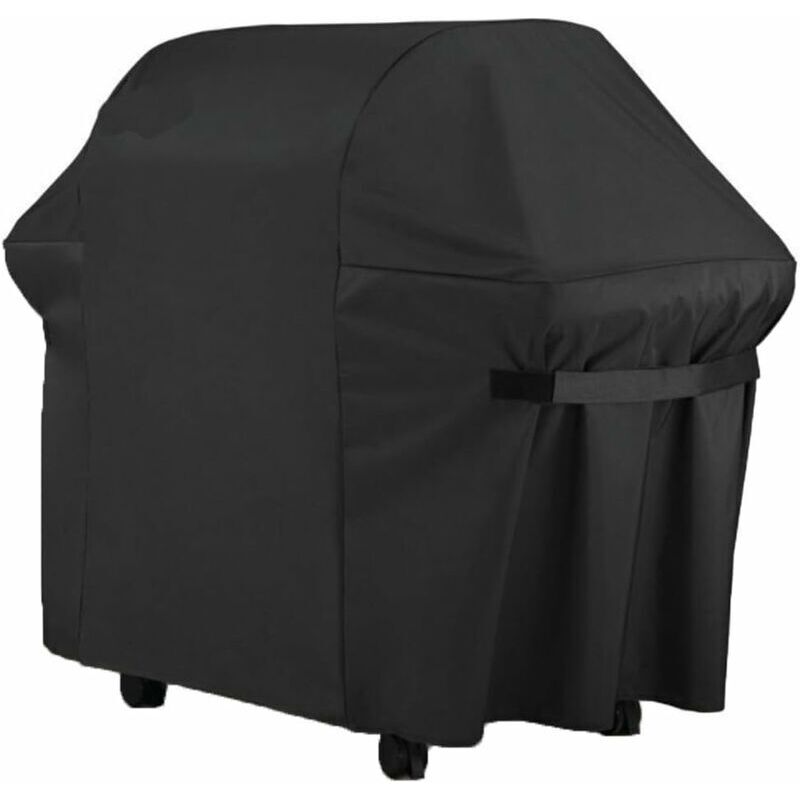 Housse de barbecue – Bâche de barbecue en tissu Oxford 600D anti-UV/étanche/étanche à l'humidité pour Weber, Holland, JennAir, Brinkmann Char Broil